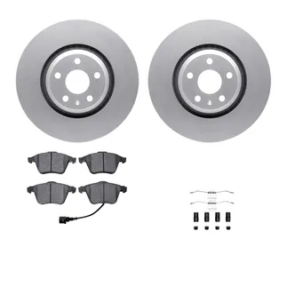 R1 Concepts WDWH1-73032 Brake Rotor- Carbon Coated W/ Ceramic Pads & Hdw